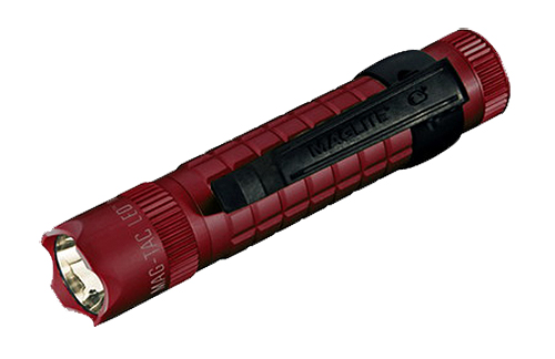 Maglite Mag-Tac Crowned Bezel 320 Lumen Red | SG2LRL6