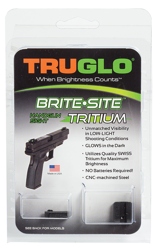 TruGlo Brite-Site for Glock 42, 43 Tritium Handgun Sight