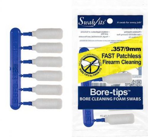 Swab-its .357cal/.38cal/.380cal/9mm Gun Cleaning Bore-tips