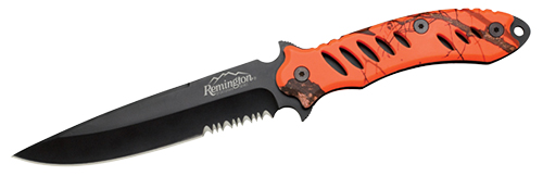 Remington Sportsman FAST Fxd 5.75 440 SS Straight/Serrated Orange/Black