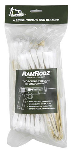 RamRodz Barrel Cleaner .22 Cal Cotton Swab 8 300 Pack