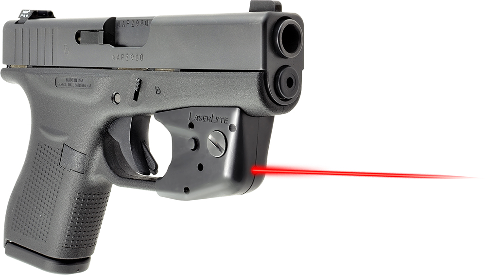 LaserLyte For Glock 42 Laser Sight Red Trigger Guard Black
