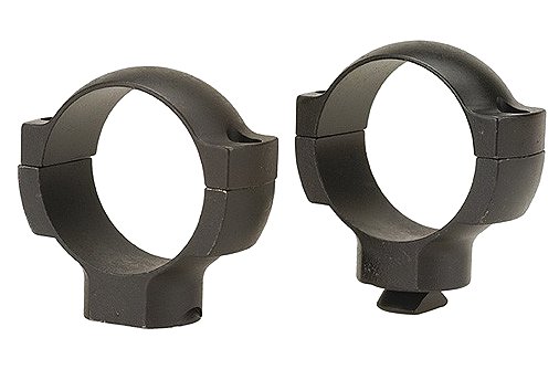 Redfield Medium Rotary Dovetail Rings w/Gloss Black Finish