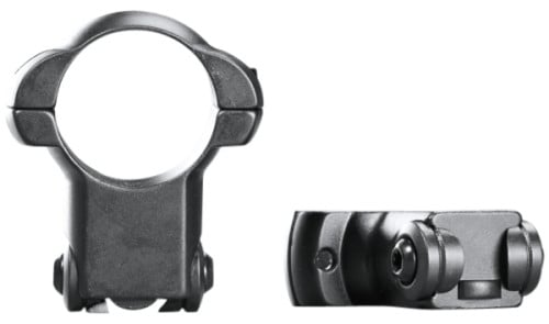 Redfield Mounts 47236 Ruger Rifle Steel Rings Matte Black 1 High
