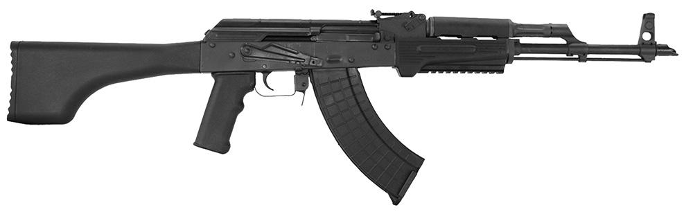 I.O. AKM247E AK47 Rifle SA 7.62X39 16.3 30+1 Polymer Stock Black