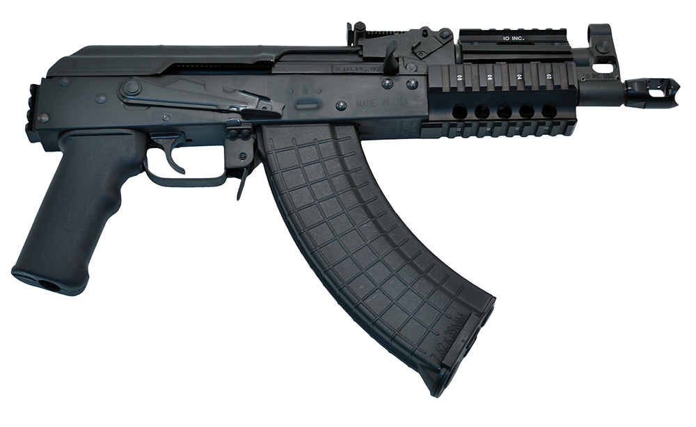 I.O. Nano AK Pistol AK Pistol Semi-Automatic 7.62X39mm 7 30+1 Black