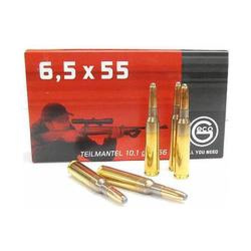 GECO 6.5x55 Swedish Mauser Express Tip 156 GR 20 Box/10Case