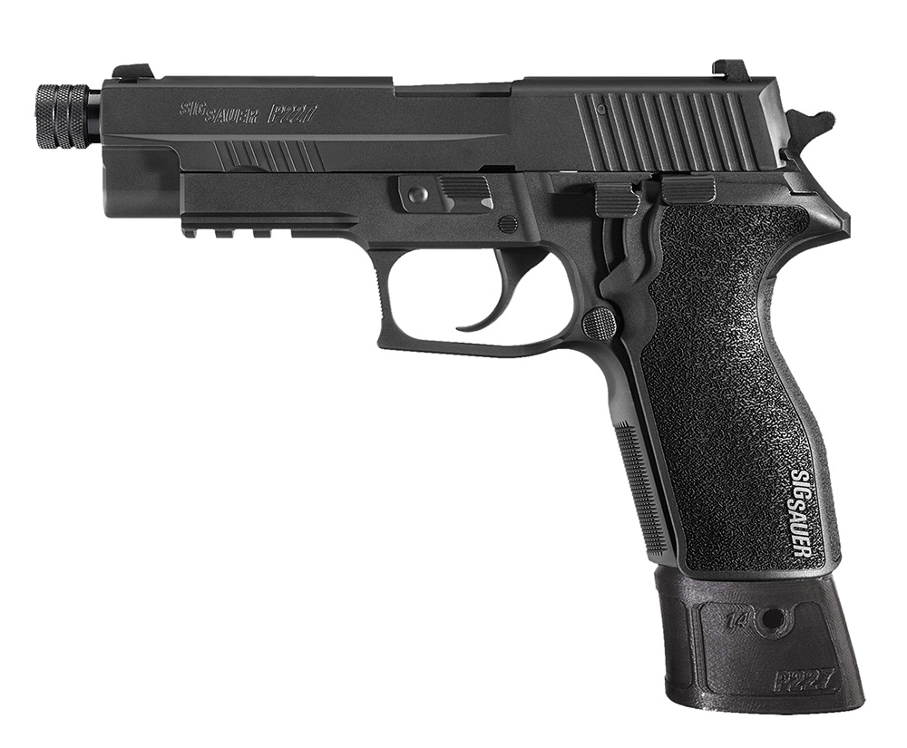 Sig Sauer P227 Tac SA/DA 45ACP 4.4 Threaded 10+1/14+1 Black Grip