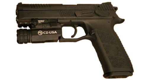 CZ-USA 95411 CZ P-09 19+1 9mm 4.53 w/ Tactical Light