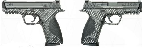 Smith & Wesson M&P 9 Double 9mm 4.3 17+1 Black Polymer Grip Carbon Fiber Finish