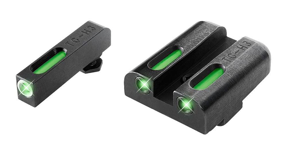 TruGlo TFX 3-Dot High Set For Glock Fiber Optic Handgun Sight