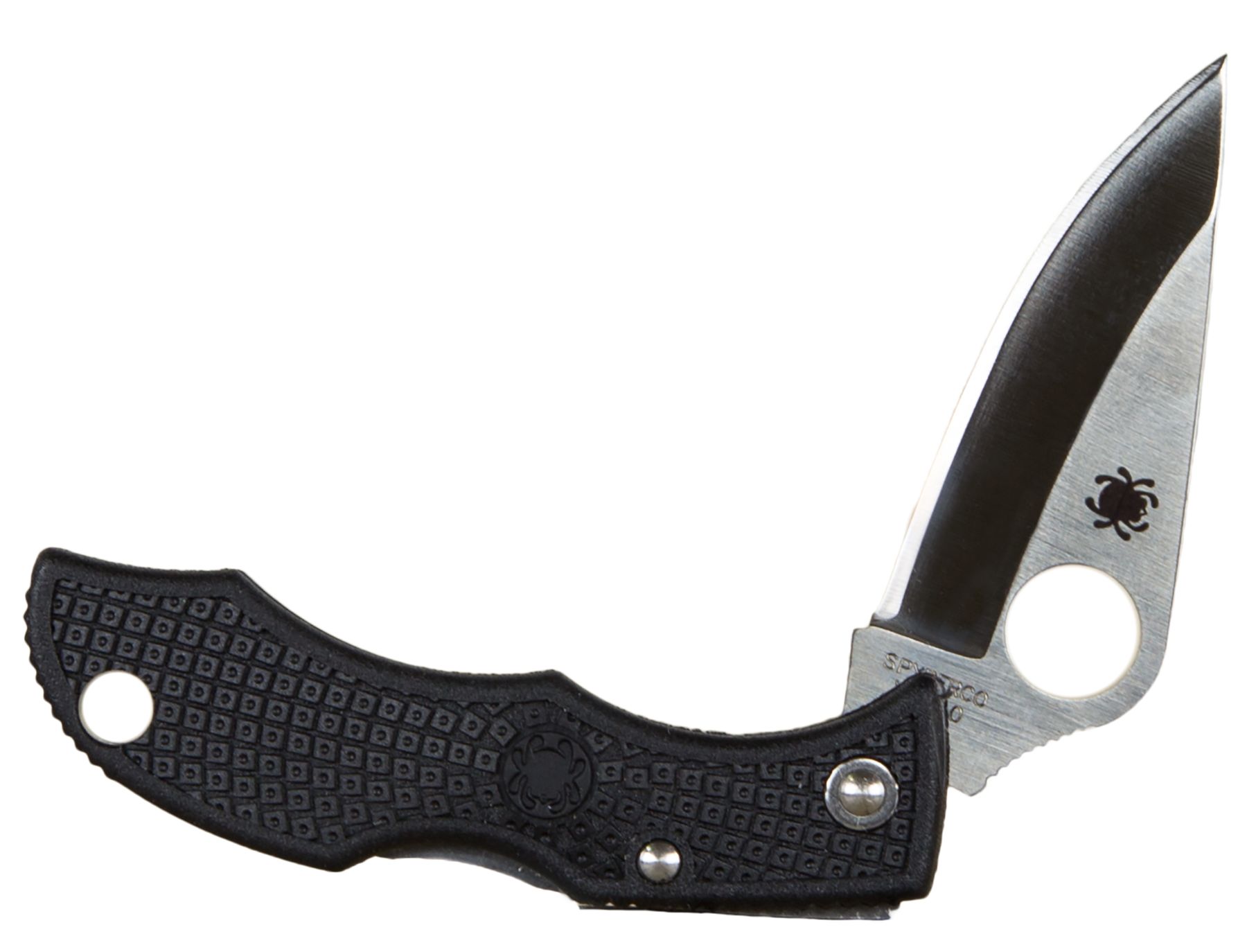 Spyderco Ladybug 3 Folder 1.94 VG-10 Clip Point Fiberglass Nylon Black