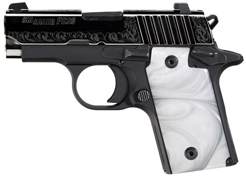 Sig Sauer P238 Single 380 Automatic Colt Pistol (ACP) 2.7 6+1 NS Whi