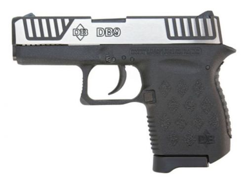 Diamondback Firearms DB9 DA 9mm 3 6+1 Polymer Grip SS/Blk