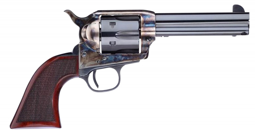 Taylors & Co. Short Stroke Smoke Wagon Navy Grip 4.75 357 Magnum Revolver