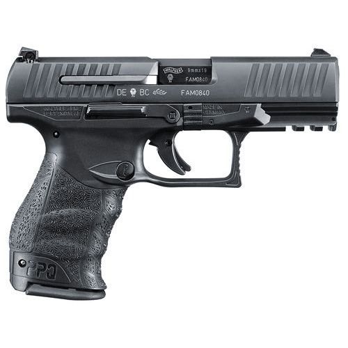 Walther Arms PPQ M2 DAO 9mm 4 10+1 Poly Grip/Frame Black