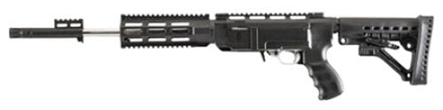 Archangel AA556RNB AR-15 Style Conversion Stock Black Synthetic 6 Position Collapsible for Ruger 10/22 (No Bayonet)