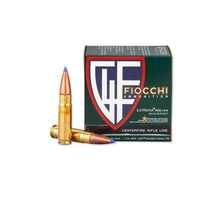 Fiocchi 300AAC  Hyperformance 300 Blackout  125gr  Super Shock Tip 25rd box