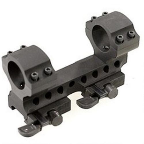Samson Rings and Base Set 30mm Dia 0 Offset Quick Release Style Blk