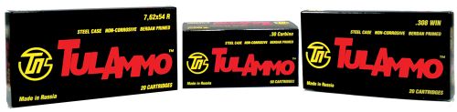 Tulammo Centerfire Rifle 7.62 NATO/.308 WIN 165 GR Spitzer 20 Bx/ 25 Cs