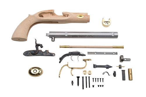 Traditions Trapper Pistol Kit .50 Caliber 9.75 Barrel Prim/Blade Wood