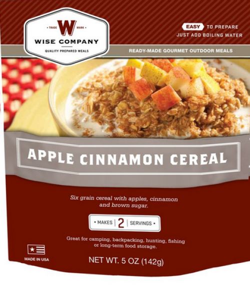 WISE APPLE CINN CEREAL 6CT 2SER