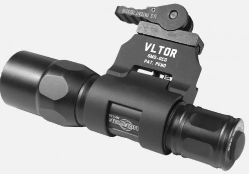 Vltor Scout Mount Offset CG Model Fits Lights .98 to 1.04 Aluminum Blac