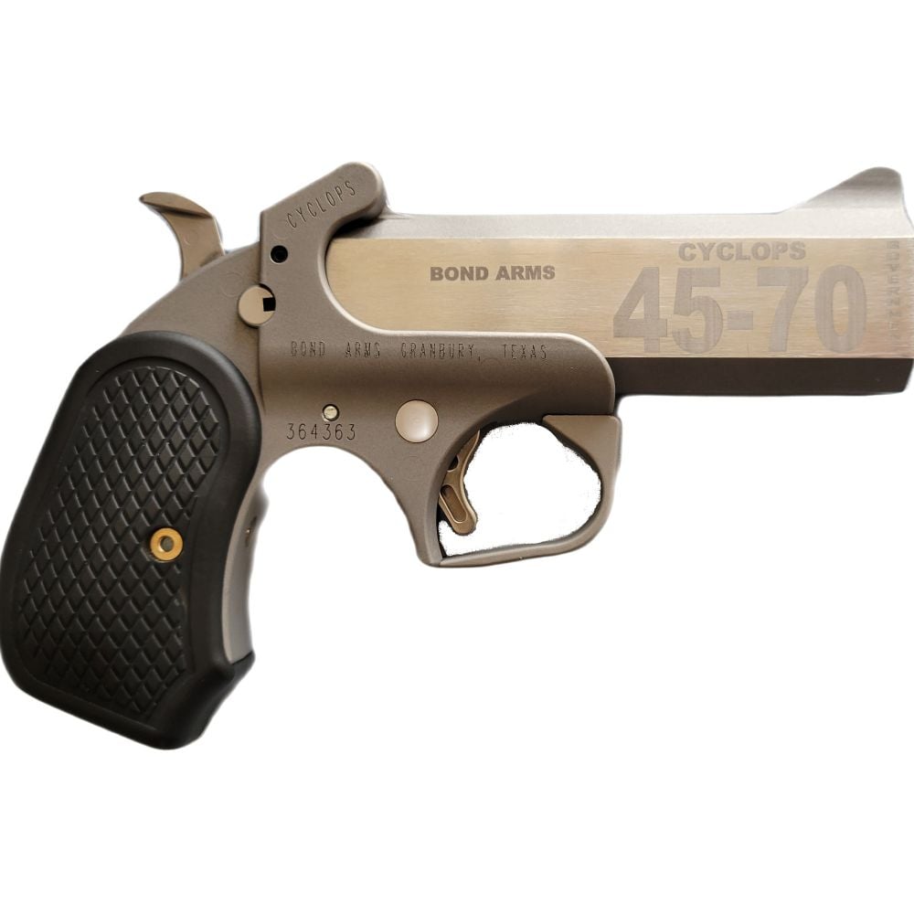 Bond Arms Cyclops 45-70 Gov’t Derringer | BACY4570 | 1 Round, 4.25