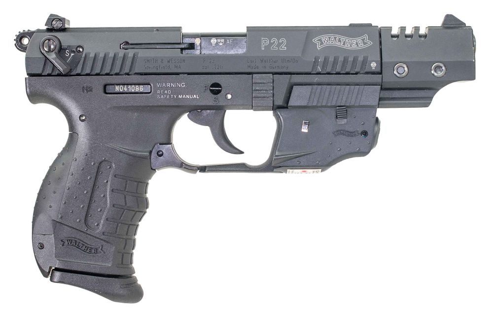 Used Walther P22 Target W/Laser $31900.