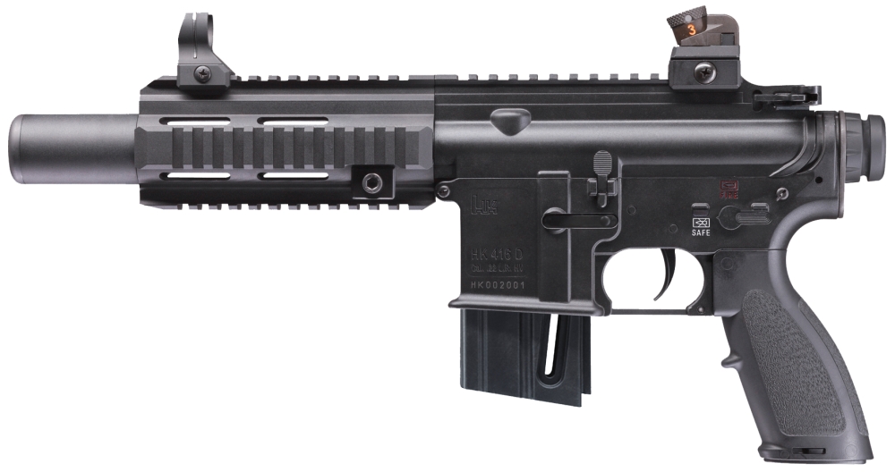 The Heckler and Koch 416 Pistol is a handgun version of the H&K 416, ch...