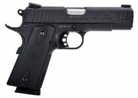 CDLY 1911 .45 ACP 5 Black BROWN CHECKERED GRIPS CDLY 1911 .45 ACP 5 Black BROWN CHECKERED GRIPS