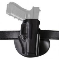 Model 5198 Open Top Concealment Clip Holster With Detent For Glock 43 Plain Black Right Hand - 5198-895-411