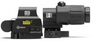 Eotech HHS EXPS2 & G33 Magnifier 1x 68 MOA Holographic Sight - HHSGRN