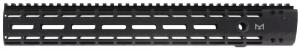 Aero Precision Gen 2 Handguard Enhanced AR15/M4 Black Hardcoat Anodized Aluminum 15" M-LOK - APRA100218C