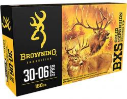 Main product image for Browning Ammo BXS 30-06 Springfield 180 gr Terminal Tip 20 Bx/ 10 Cs