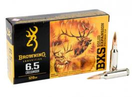 Browning Ammo BXS 6.5 Creedmoor 120 gr Terminal Tip 20 Bx/ 10 Cs - B192400651