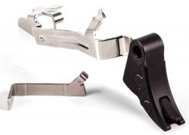 ZEV Pro Trigger BAR Kit with Black Safety Compatible with For Glock 17, 17L, 19, 23, 24, 26, 27, 34, 35 Gen 1-4 Cu - CFTPROBARSMBB