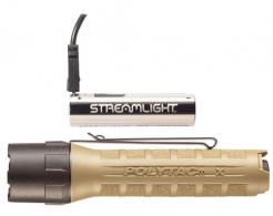Streamlight PolyTac X USB 600/260/35 Lumens LED Polymer Coyote Lithium with USB Cord - 88612