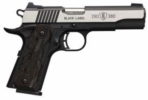 Browning 1911 380 Black Label MedallionPRO 4.25 LAM - 051935492 Browning 1911 380 Black Label MedallionPRO 4.25 LAM - 051935492