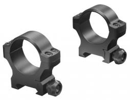 Leupold BackCountry Cross-Slot Weaver 1" Diam Medium Aluminum Matte Black - 175117