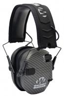 Walker's Razor Slim Electronic Muff Polymer 23 dB Over the Head Carbon Gray Ear Cups with Black Headband Adult - GWPRSEMCARB Walker's Razor Slim Electronic Muff Polymer 23 dB Over the Head Carbon Gray Ear Cups with Black Headband Adult - GWPRSEMCARB