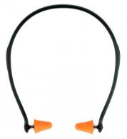 Walker's Pro-Tek Ear Plug Band Foam 25 dB Behind The Neck Orange Ear Buds with Black Cord Adult - GWPPLGBND