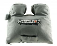 Champion Targets Shooting Bag Front Bag Gray w/Black Panels