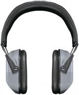 Champion Targets Vanquish Pro Electronic Hearing Muff Over the Head Gray Ear Cups w/Black Band with Bluetooth - 40980 Champion Targets Vanquish Pro Electronic Hearing Muff Over the Head Gray Ear Cups w/Black Band with Bluetooth - 40980
