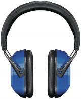 Champion Targets Vanquish Pro Electronic Hearing Muff Over the Head Blue/Black Adult - 40981