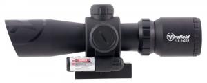 Firefield Barrage w/ Picatinny/Red Laser 1.5-5x 32mm Obj 42-14.7 ft @ 100 yds FOV Tube Bl Matte Illuminated - FF13062 Firefield Barrage w/ Picatinny/Red Laser 1.5-5x 32mm Obj 42-14.7 ft @ 100 yds FOV Tube Bl Matte Illuminated - FF13062