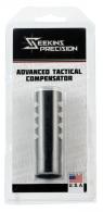 Seekins Precision ATC 308 Win,7.62x51mm NATO Muzzle Brake 5/8"-24 tpi Black Melonite 416 Stainless Steel - 0011510039