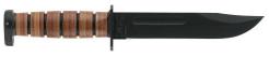 Ka-Bar 9193 120th Anniversary Dog''s Head Fixed 7" 1095 Cro-Van Black Clip Point Leathe - 425 Ka-Bar 9193 120th Anniversary Dog''s Head Fixed 7" 1095 Cro-Van Black Clip Point Leathe - 425