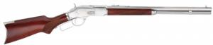 Taylors and Company 1873 Sporting Lever .45 LC 20 10+1 Walnut Pistol Grip Stock Silver - 204W03