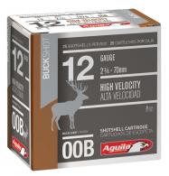 Aguila Field 12 GA 2.75" 00 Buck Round 25 Bx/ 10 Cs - 1CHB1320 Aguila Field 12 GA 2.75" 00 Buck Round 25 Bx/ 10 Cs - 1CHB1320